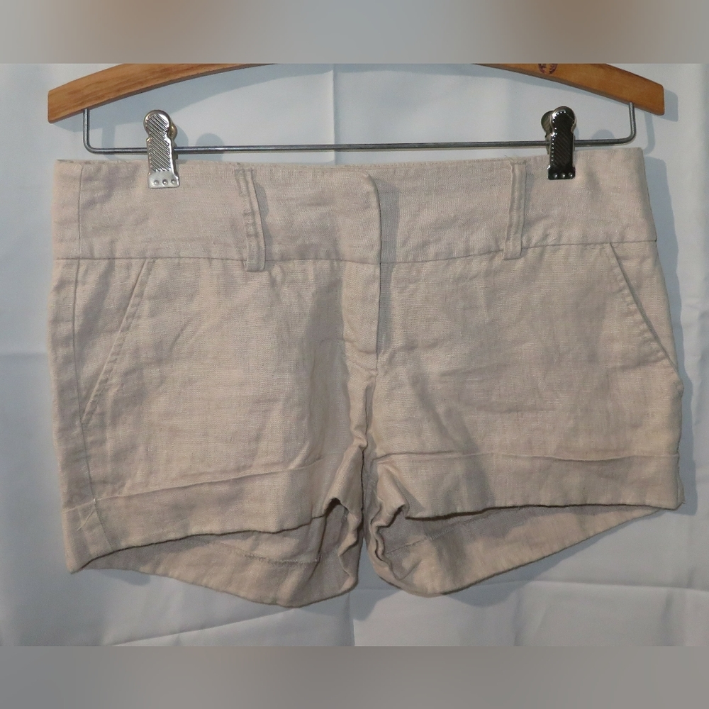 Small Forever 21 Khaki Linen Shorts